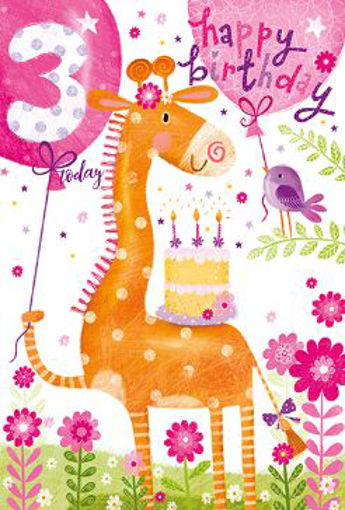 Picture of 3RD BIRTHDAY CARD